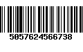 Código de Barras 5057624566738