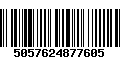 Código de Barras 5057624877605