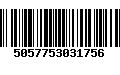 Código de Barras 5057753031756