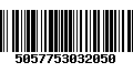 Código de Barras 5057753032050