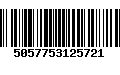 Código de Barras 5057753125721