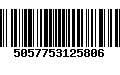 Código de Barras 5057753125806