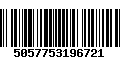 Código de Barras 5057753196721