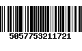 Código de Barras 5057753211721