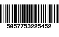 Código de Barras 5057753225452