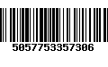 Código de Barras 5057753357306