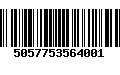 Código de Barras 5057753564001