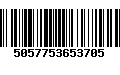 Código de Barras 5057753653705