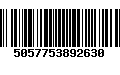 Código de Barras 5057753892630