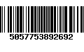 Código de Barras 5057753892692