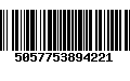 Código de Barras 5057753894221