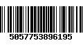 Código de Barras 5057753896195