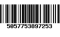 Código de Barras 5057753897253