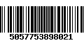 Código de Barras 5057753898021