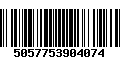 Código de Barras 5057753904074