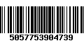 Código de Barras 5057753904739