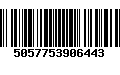 Código de Barras 5057753906443