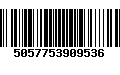 Código de Barras 5057753909536