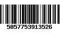 Código de Barras 5057753913526