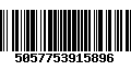 Código de Barras 5057753915896