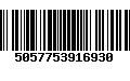 Código de Barras 5057753916930