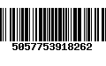 Código de Barras 5057753918262