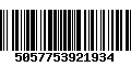 Código de Barras 5057753921934