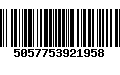 Código de Barras 5057753921958