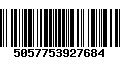 Código de Barras 5057753927684