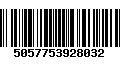 Código de Barras 5057753928032