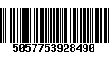 Código de Barras 5057753928490