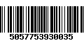 Código de Barras 5057753930035