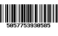 Código de Barras 5057753930585