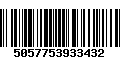 Código de Barras 5057753933432