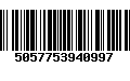 Código de Barras 5057753940997