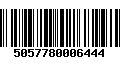 Código de Barras 5057780006444