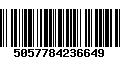 Código de Barras 5057784236649