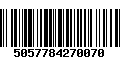 Código de Barras 5057784270070