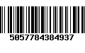 Código de Barras 5057784384937