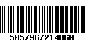 Código de Barras 5057967214860