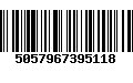 Código de Barras 5057967395118