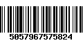 Código de Barras 5057967575824