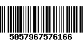 Código de Barras 5057967576166