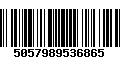 Código de Barras 5057989536865