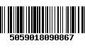 Código de Barras 5059018090867