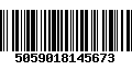 Código de Barras 5059018145673