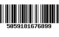 Código de Barras 5059181676899