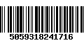 Código de Barras 5059318241716