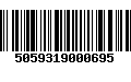 Código de Barras 5059319000695