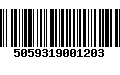 Código de Barras 5059319001203